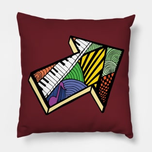 Doodle in Color Pillow