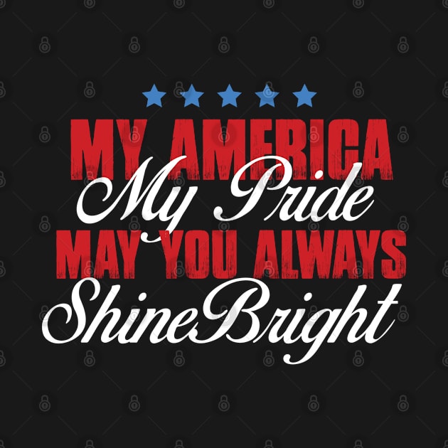 My America My Pride T-shirt by Timeless Basics