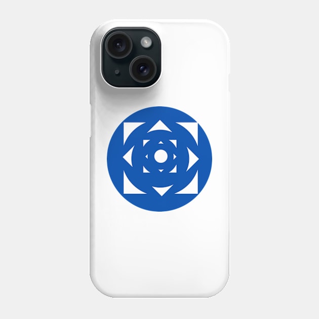 Circle & Square Mandala Phone Case by Desert Owl Designs