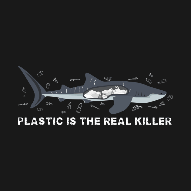 Plastic is the real killer Tshirt by CMDesign