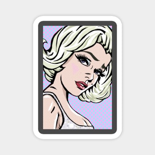 Marilyn Monroe Lichtenstein Magnet