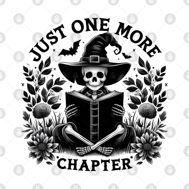 "Just One More Chapter" Skeleton Reading by FlawlessSeams