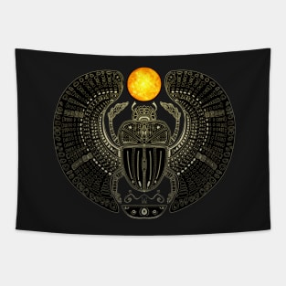 Sacred Scarab V2 Tapestry