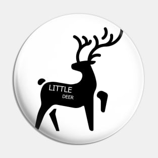 Black little deer 'Shop Pin