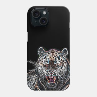 Tiger Electric Silhouette 03 Phone Case