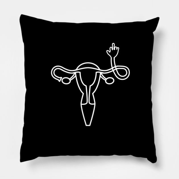 Uterus Finger Pillow by sanavoc