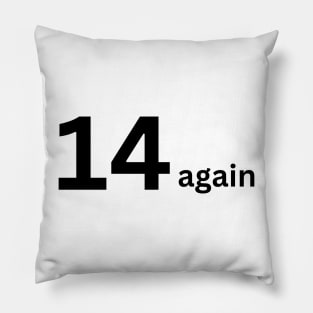 14 again Pillow