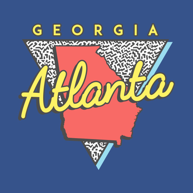 Discover Atlanta Georgia Triangle - Atlanta - T-Shirt