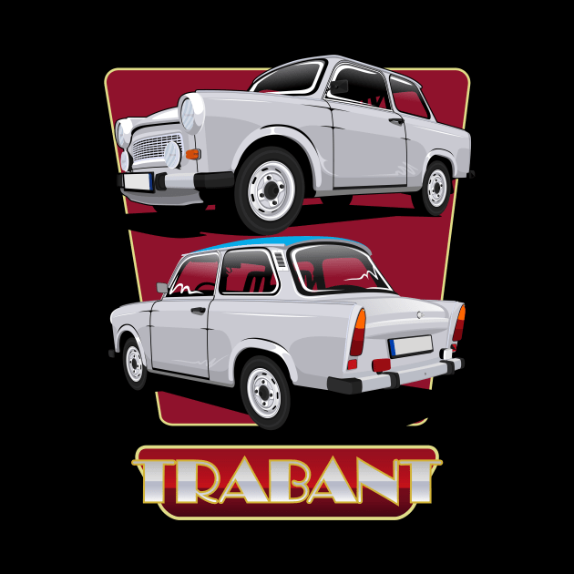 Trabant Classic Cars by masjestudio