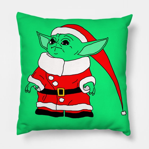 Baby Santa Pillow by Lydia's Green Light Closet 