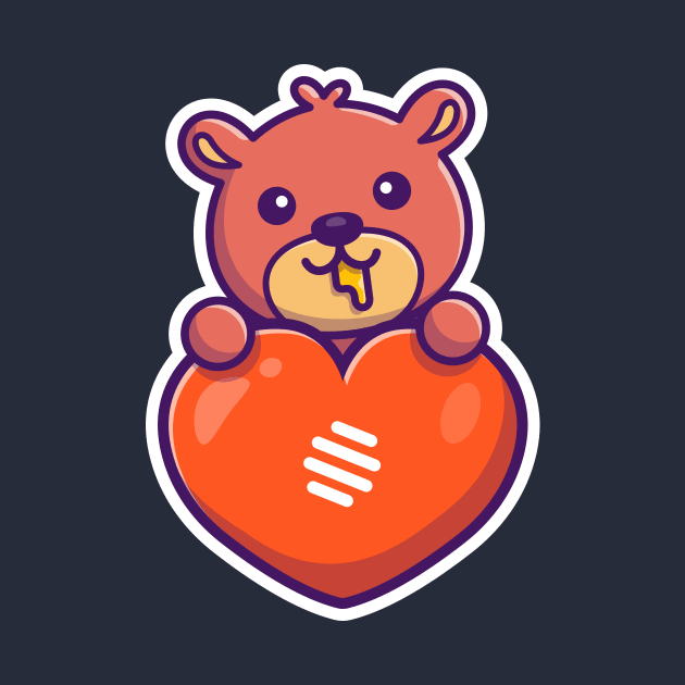 Cute honey bear by Catalyst Labs