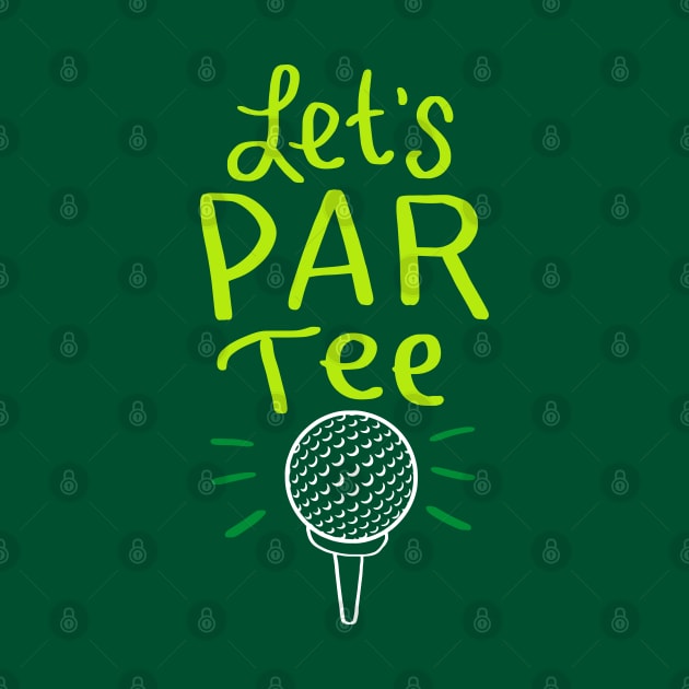 Funny Golf Shirts and Gifts - Lethes Par Tee / Party by Shirtbubble