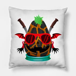 Spooky Halloween Pumpkin Head Pillow