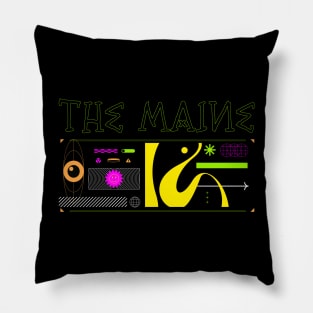 The Maine - Brutalism Pillow