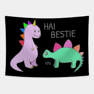 Hai Bestie Tapestry