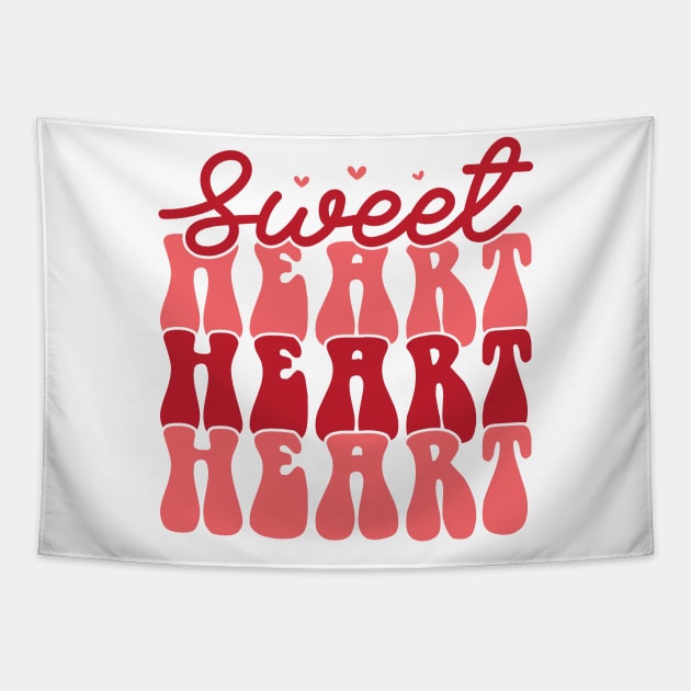 Sweet Heart Valentines Day Gift Tapestry by DivShot 