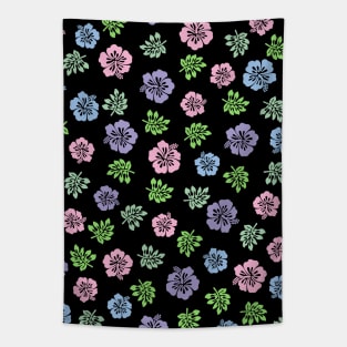 Tropical flowers Tapestry