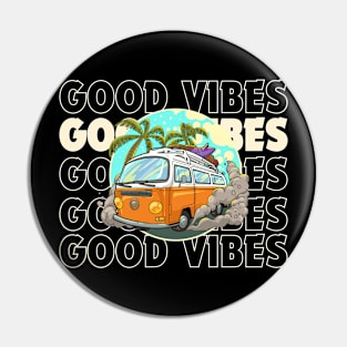 Good vibes Summer style Pin