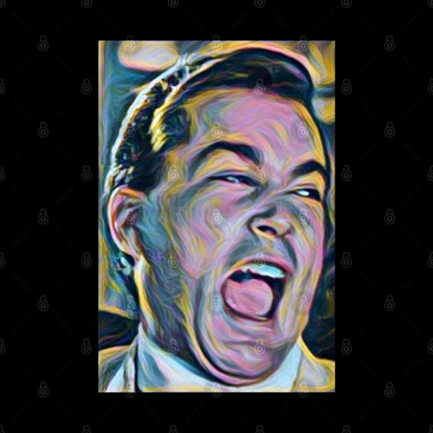 Ray Liotta Laugh mafia gangster movie Goodfellas painting by xsdni999