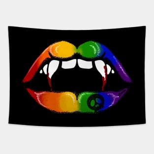 Fang Flags “Love Bites” Pride Tapestry