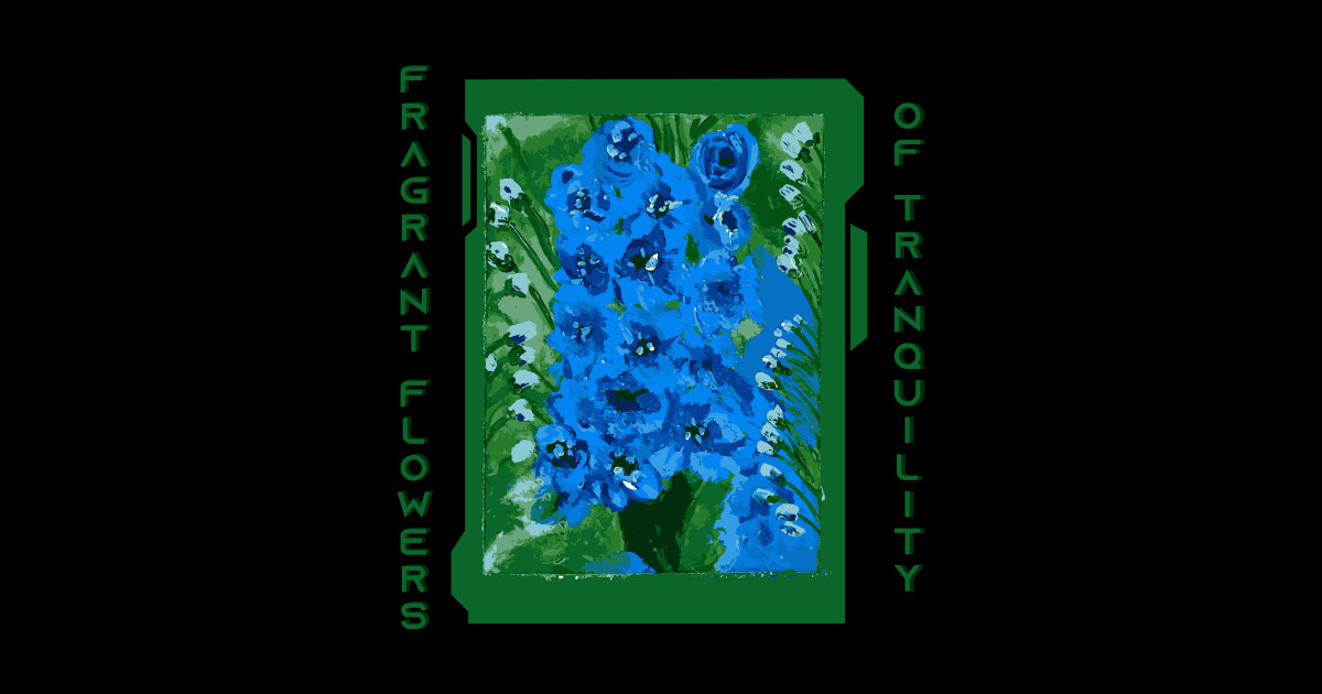 Fragrant Flowers of Tranquility - Flower - Sticker | TeePublic