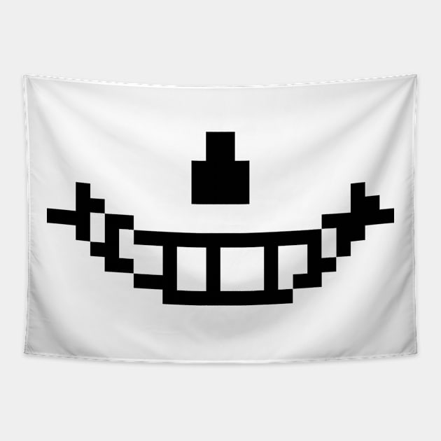 Undertale Sans Mouth Tapestry by Indiesigns