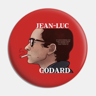 Jean Luc Godard Pin