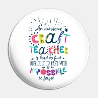 An Awesome Craft Teacher Gift Idea - Impossible to forget Pin