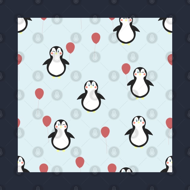 Penguins pattern by Nataliia1112