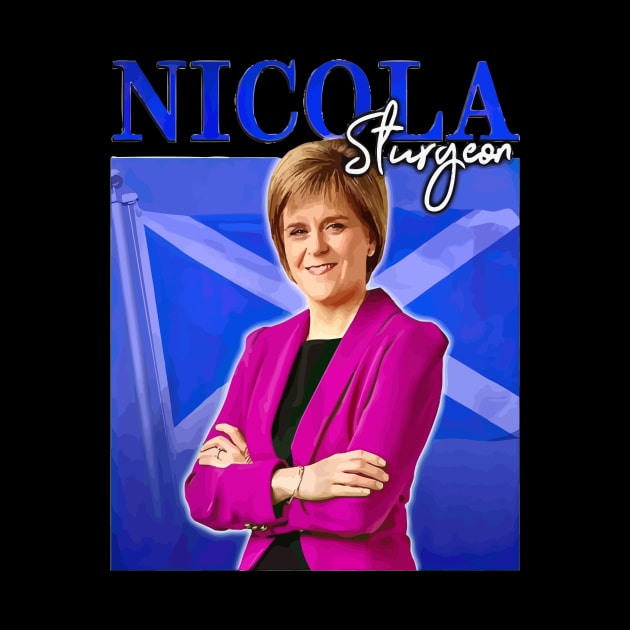 Nicola Sturgeon Retro by danonbentley