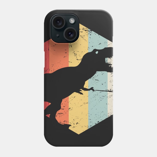 Retro 70s T-Rex Phone Case by MeatMan