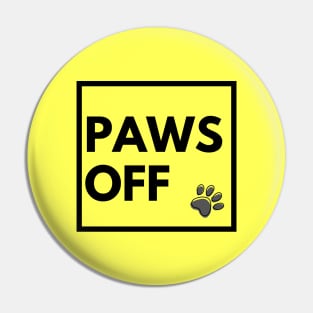 Paws Off V2 Pin