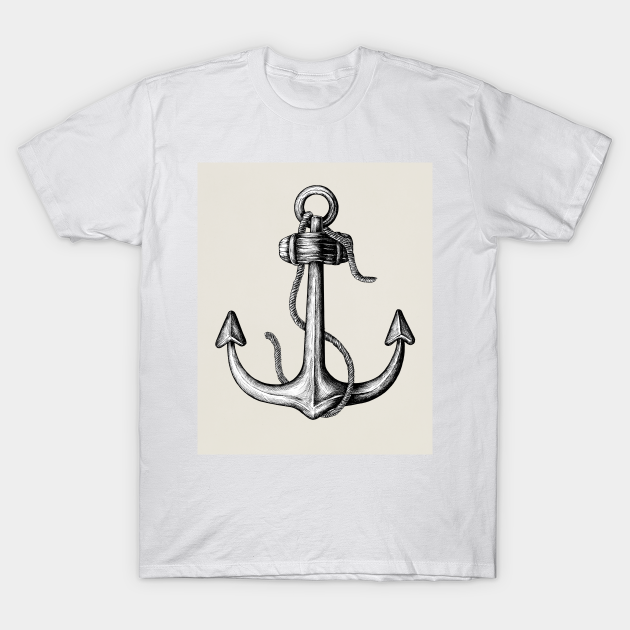 Nautical Boat Anchor - Nautical Anchor - T-Shirt | TeePublic