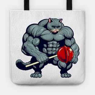 Lollipop Catzilla Tote