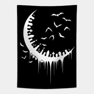 Graveyard Moon Tapestry