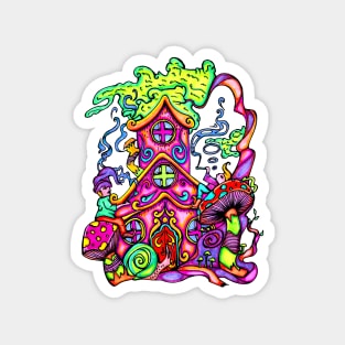 Gnome House Magnet