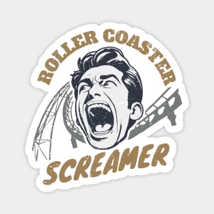 RollerCoaster Screamer Magnet