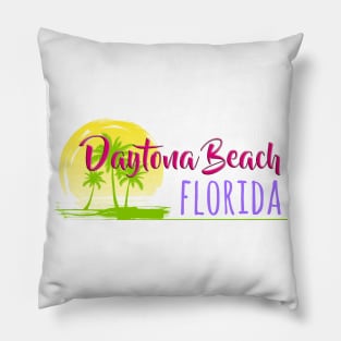 Life's a Beach: Daytona Beach, Florida Pillow