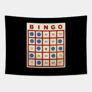 Bingo Card Tapestry