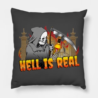 Malort: Hell is Real Pillow