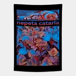 Cats on Catnip-psychedelic Tapestry