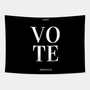 JUST VOTE America Tapestry