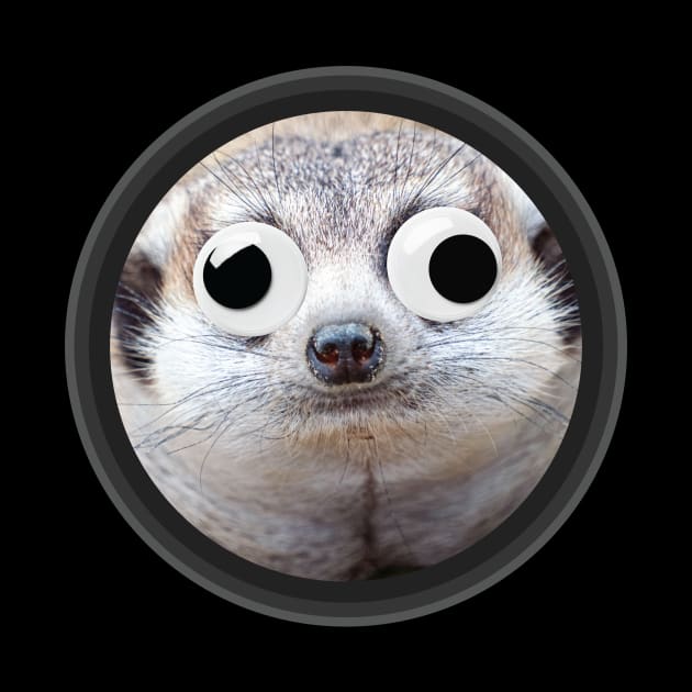 Meerkat with Googly Eyes by MooonTees