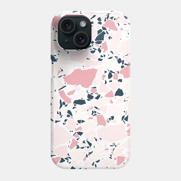 Terrazzo Texture I. Phone Case by matise