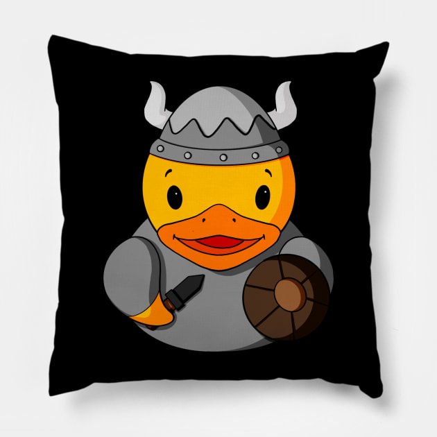 Viking Rubber Duck Pillow by Alisha Ober Designs