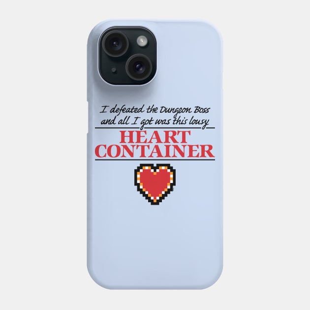 Lousy Heart Container Phone Case by mikehandyart