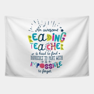 An Awesome Reading Teacher Gift Idea - Impossible to forget Tapestry