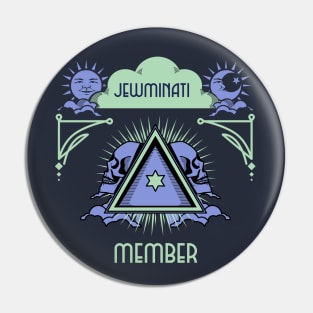 Member of the Jewminati Pin