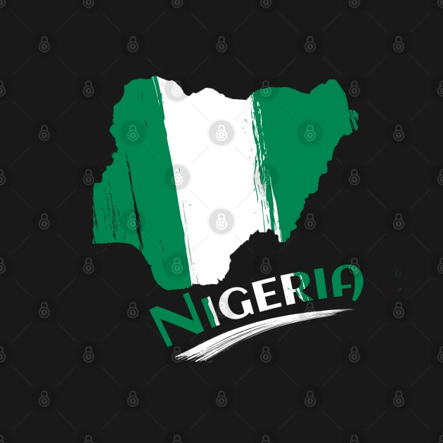 Nigeria T shirt by Mo_Lounge