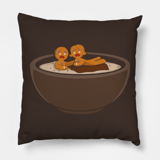 Rose and Jack Gingerbread Sinking Titanic Pillow by BOEC Gear